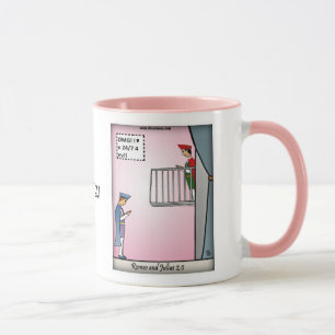 Romeo und Julius Pink Valentins Combo-Tasse Tasse