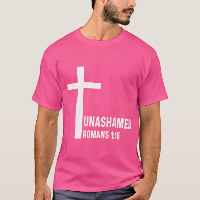 Römer 116 1 16 Gott Jesus Religious Christlich Una T-Shirt (Vorderseite)