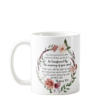 Römer 12:2 Entsprechen Sie nicht dem Muster Floral