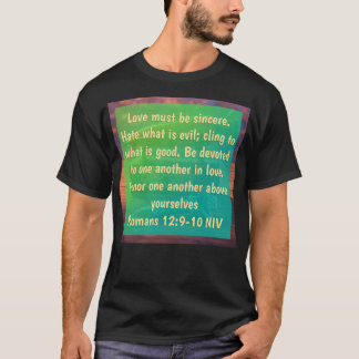 Römer 12:9-10 T-Shirt