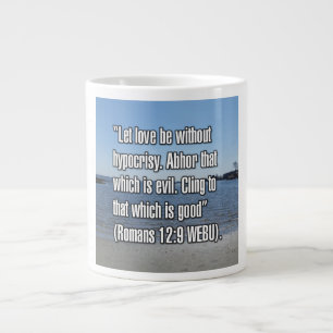 Römer 12:9 WEBU Tasse