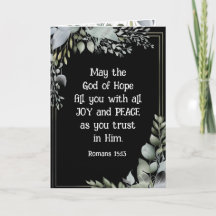 Römer 15:13 Gott der Hoffnung Christliches Verse