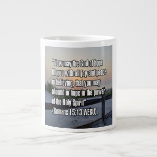 Römer 15:13 WEBU Becher Jumbo-Tasse