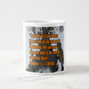 Römer 15:13 WEBU-Tasse Jumbo-Tasse