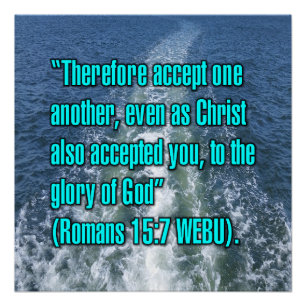 Römer 15:7 WEBU Poster