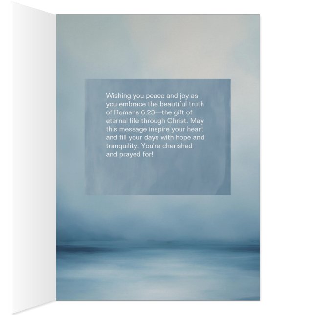 Römer 6:23 Bibelverse (Innen (Rechts))