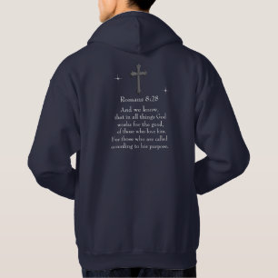 Römer 8,28 christlicher Bibelvers Hoodie