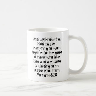 Römer-8:28 Kaffee-/Tee-Tasse Kaffeetasse