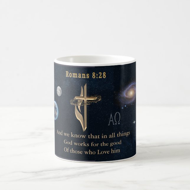 Römer 8:28 kaffeetasse (Mittel)