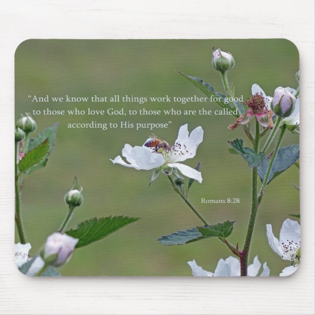 Römer 8:28 mousepad (Vorne)