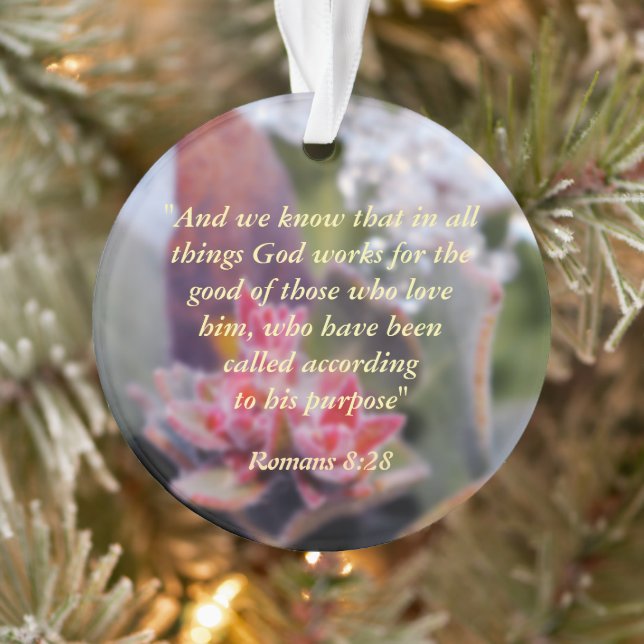 Römer 8:28 ornament (Baum)