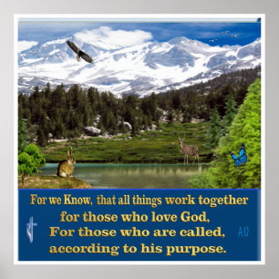 Römer 8:28 Poster