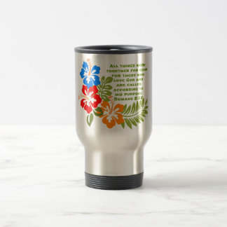 Römer-8:28 rostfreier Stahl 15 Unze-Reise-Tasse Reisebecher