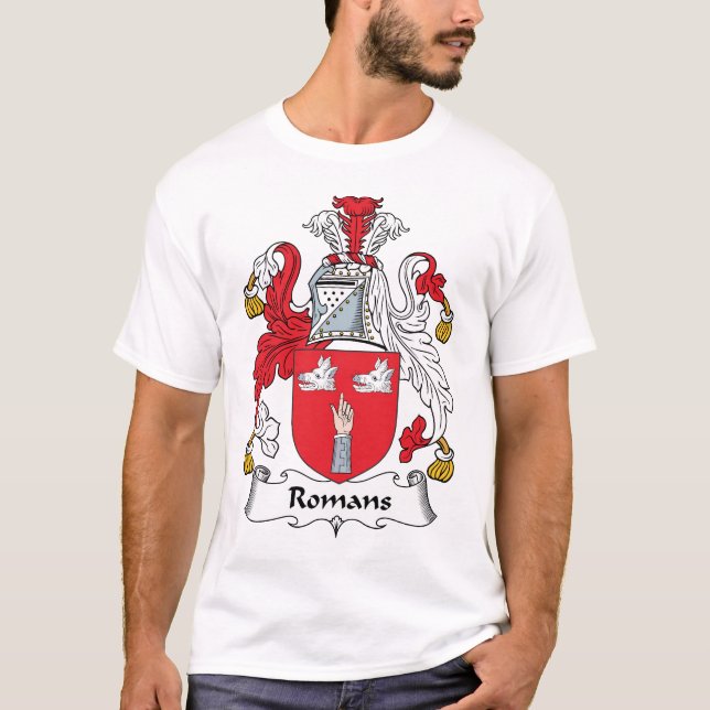 Römer-Familienwappen T-Shirt (Vorderseite)