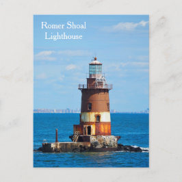 Romer Shoal Leuchtturm Postkarte
