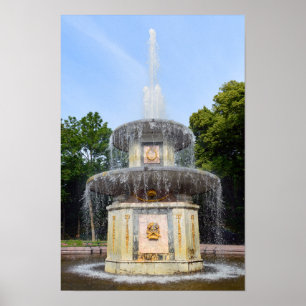 Römerbrunnen, Peterhof, Russland Poster