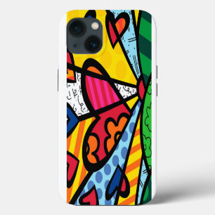 Romero Britto Moderne Kunst iPhone Hülle