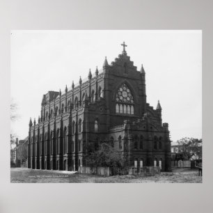 Römisch-katholische Kathedrale von St. John Poster