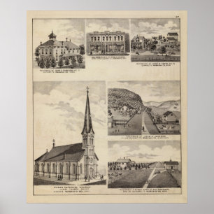 Römisch-katholische Kirche, Residenzen, Minnesota Poster