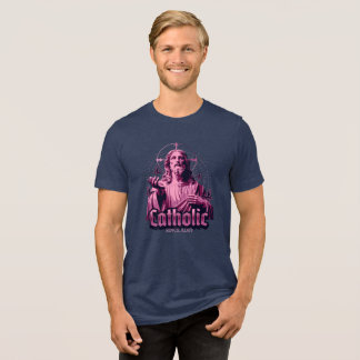 Römisch-katholische Kirche seit 33 n.Chr. Tri-Blend Shirt
