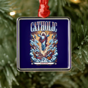 Römisch-katholische Kirche seit AD33 Jesus Christu Ornament Aus Metall