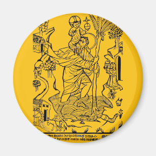 römisch-katholische Saint Christopher Magnet