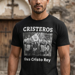 Römisch-katholische Schenkung Cristeros Viva Crist T-Shirt