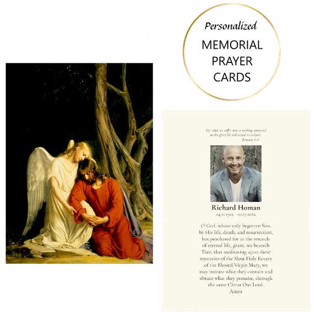 Römisch-katholisches Foto Beerdigungskarte Platzkarte (Von Creator hochgeladen)