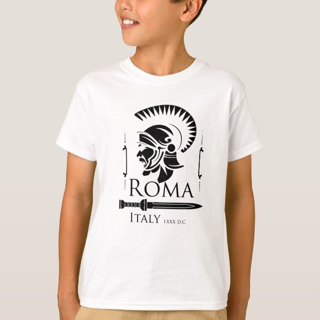 Römische Armee - Legionary mit Gladio T-Shirt (Vorderseite)