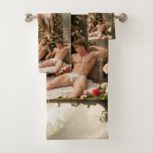 Römische Bäder Neo-Klassischer Designer Badhandtuch Set