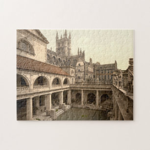 Römische Bäder und Abtei, IV, Bath, England
