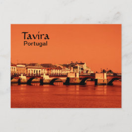 Römische Brücke in Tavira Postkarte