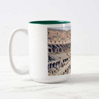 Römische Colosseum Kaffee-Tasse Zweifarbige Tasse