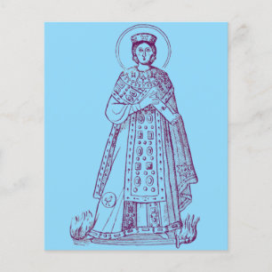 Römische Heilige Agnes griechisches Mosaik