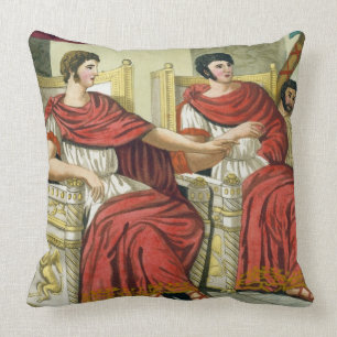 Römische Konsuln, von "L'Antica Rom", 1825 (Farbe Kissen