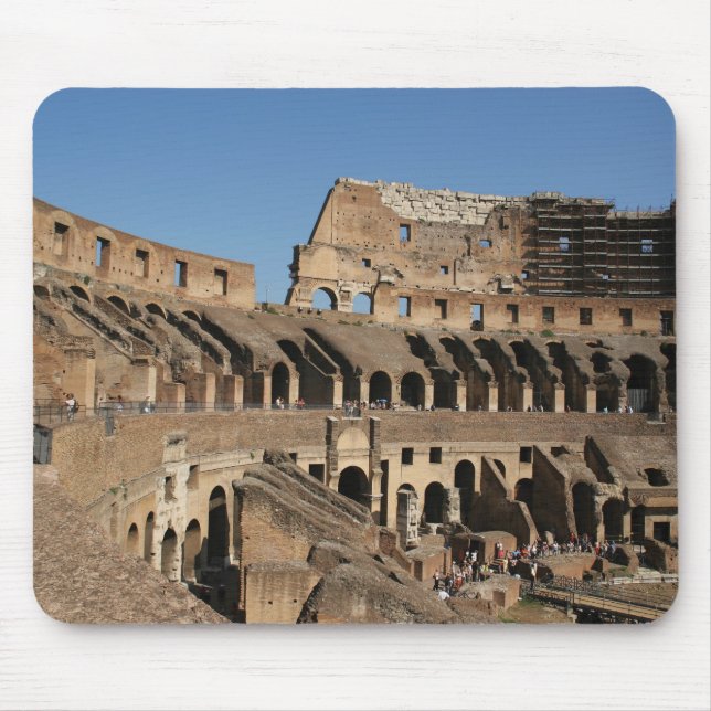Römische Kunst - Das Kolosseum oder der Flavian 7 Mousepad (Vorne)