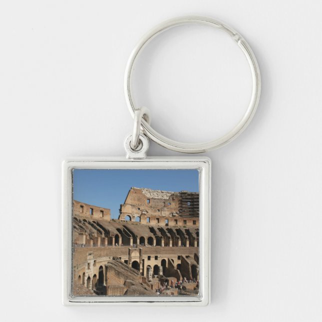 Römische Kunst - Das Kolosseum oder der Flavian 7 Schlüsselanhänger (Vorne)