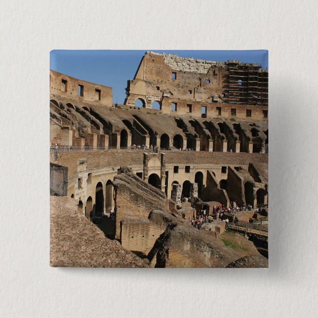 Römische Kunst: Das Kolosseum oder der Flavian Button (Vorderseite)