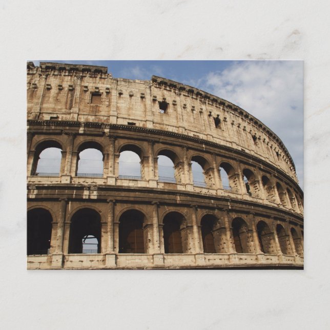 Römische Kunst: Das Kolosseum oder der Flavium 2 Postkarte (Vorderseite)