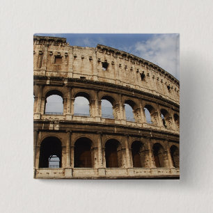 Römische Kunst. Das Kolosseum oder Flavian 2 Button