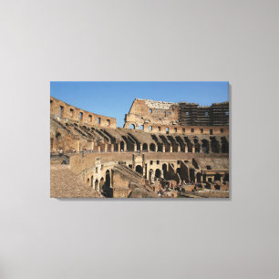 Römische Kunst. Das Kolosseum oder Flavian 6 Leinwanddruck
