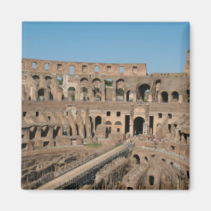 Römische Kunst. Das Kolosseum oder Flavian 6 Magnet