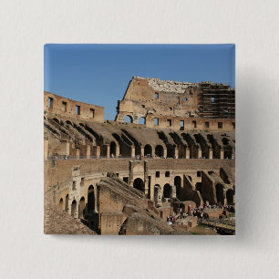 Römische Kunst. Das Kolosseum oder Flavian 7 Button
