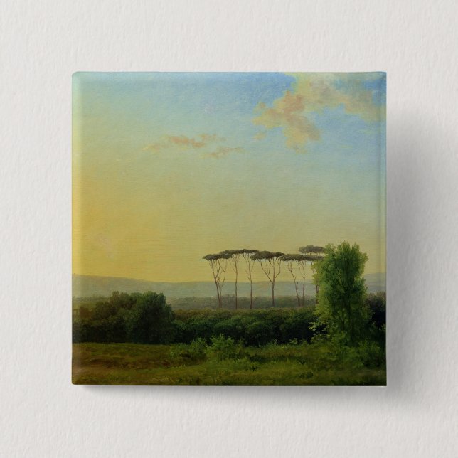 Römische Landschaft Button (Vorderseite)