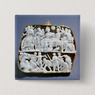 Römische Onyxminiatur, ANZEIGE des 1. Jahrhundert Button