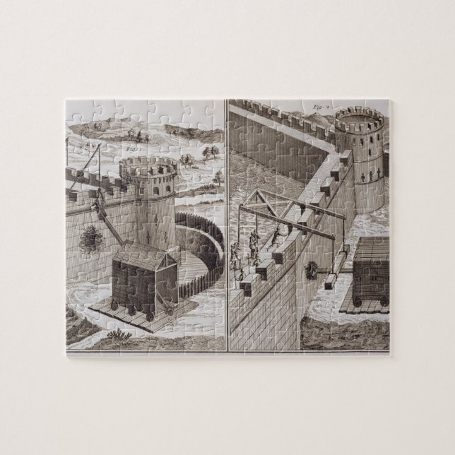 Römische Rammböcke, vom 'Encyclopedie DES S (Horizontal)