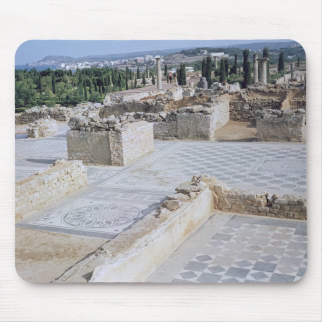 Römische Ruinen des Hafens von Emporion Mousepad (Vorne)