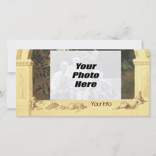 Römische Säulen Fotokarten (Vorderseite)