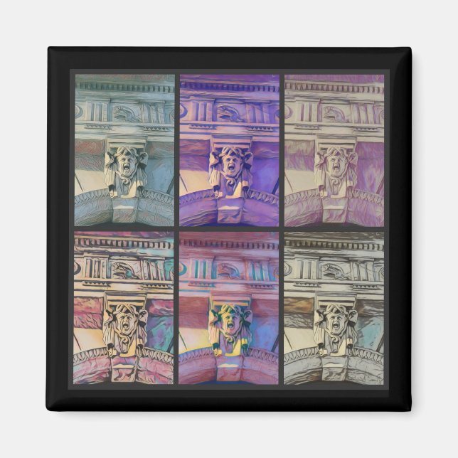 römische Straße - Magnet (Vorne)