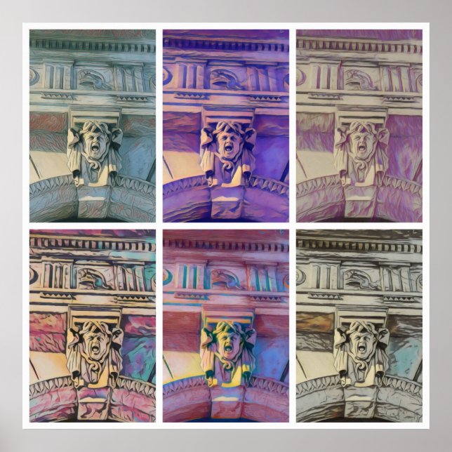 Römische Straße Poster (Vorne)